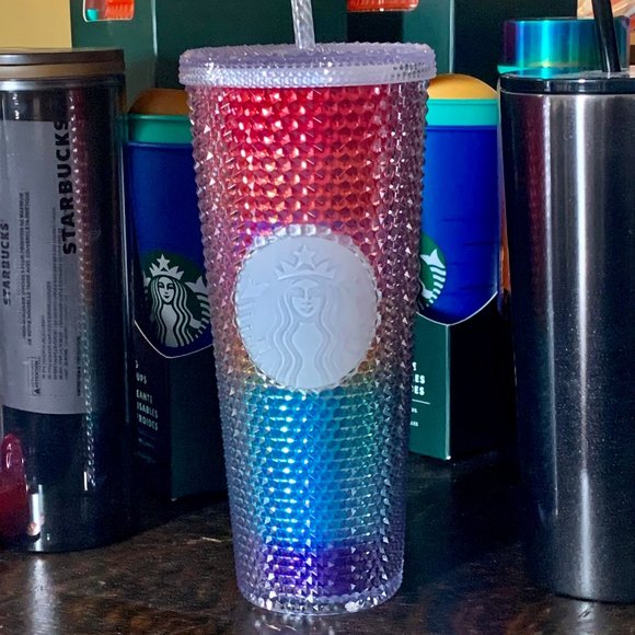 Starbucks Rainbow Stud Summer Pride Tumbler Cup NWT! - Picture 5 of 10